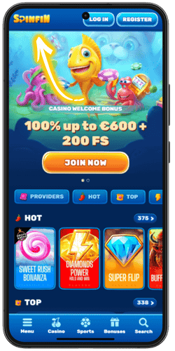 Open the mobile menu